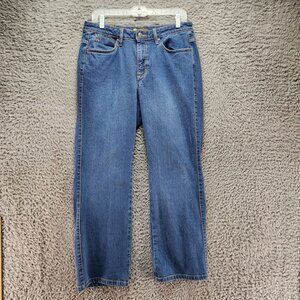 Wrangler Jeans Womens 8 Short Aura Blue Regular Rise Bootcut Classic Fit